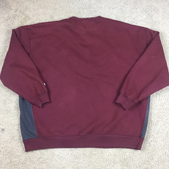 Champion Crewneck Sweater Burgundy Men’s Sz XL - Picture 6 of 6